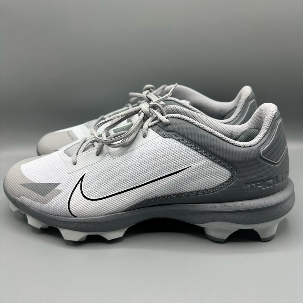 Nike Force Trout 8 Pro MCS Baseball Cleats Cool Grey Men’s Size 15